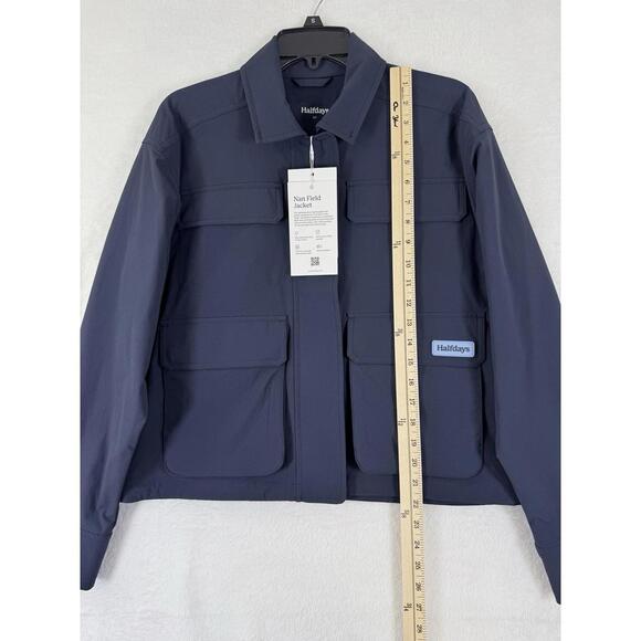 Halfdays Nan Field Jacket Small Womens Navy Blue Utility New NWT $145 - Picture 8 of 8